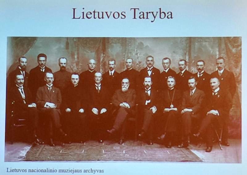 Lietuvos Taryba - 1918m. Vasario 16-tosios Nepriklausomybes Akto Signatarai